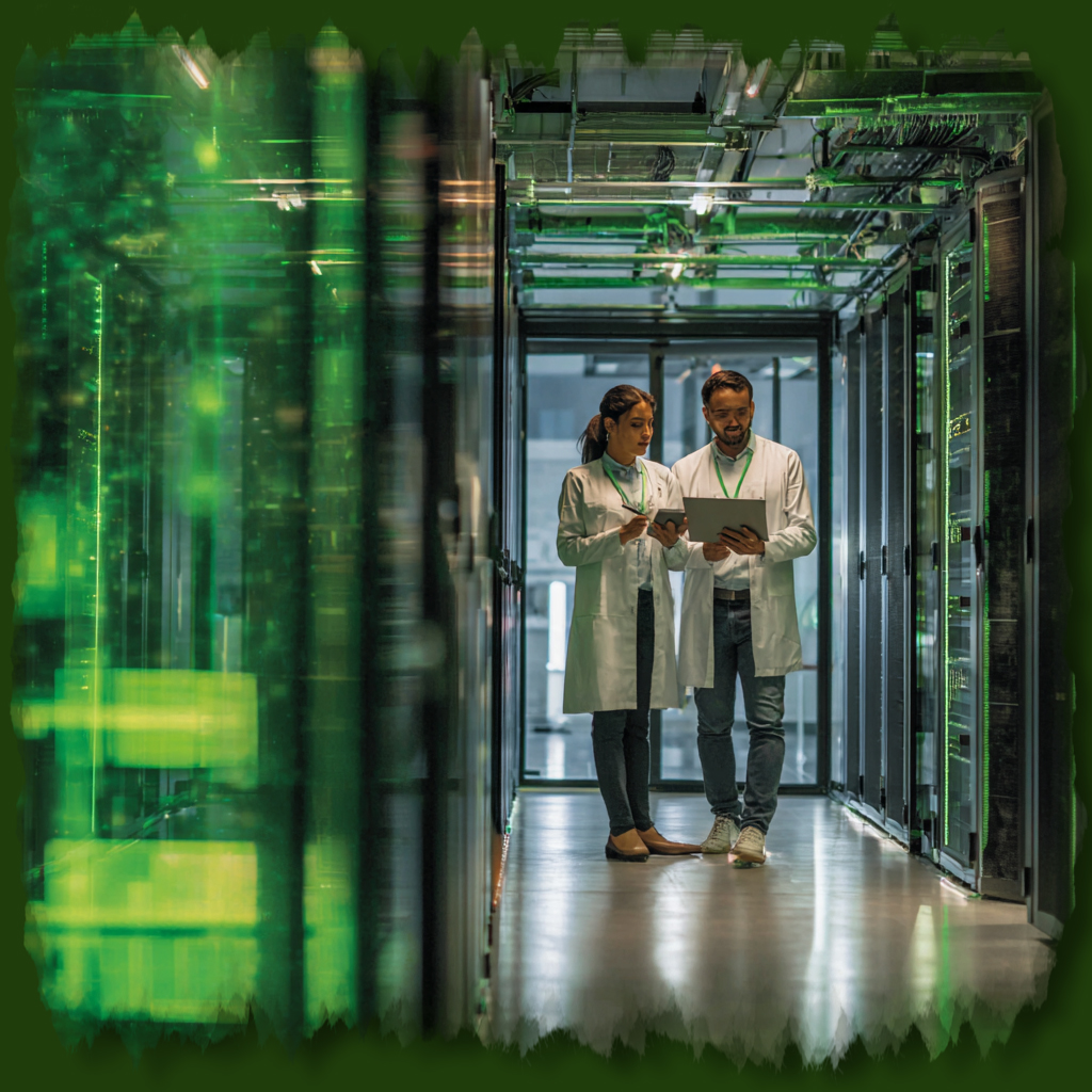 Sustainable Data Centre design focused on energy efficiency and reduced carbon impact