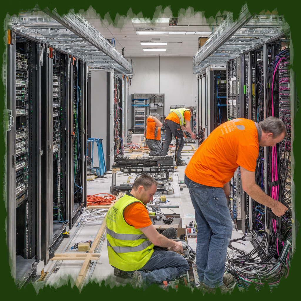 High-performance server room fit out for secure and efficient Data Centres