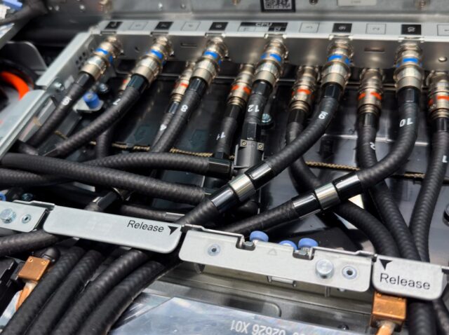 Liquid-cooled AI server rack enabling high-density, energy-efficient Data Centre operations